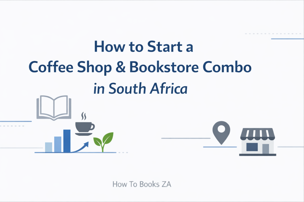 Learn how to start a coffee shop and bookstore combo in South Africa, including costs, compliance, layout, and growth strategies.