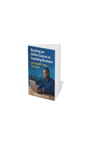 Build, launch, and scale an online course or coaching business in South Africa—without burnout or hype. Learn how to use ChatGPT ethically and practically to design offers, create content, automate systems, and grow with confidence.