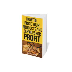 Most small businesses don’t fail because of lack of customers — they fail because they underprice. How to Price Your Products and Services for Profit is a practical, no-nonsense guide for South African entrepreneurs who want to stop guessing, stop undercharging, and start pricing like a real business. This book shows you how to calculate your true costs, build confident pricing, move away from hourly rates, and protect your cash flow — whether you sell products, services, or both.