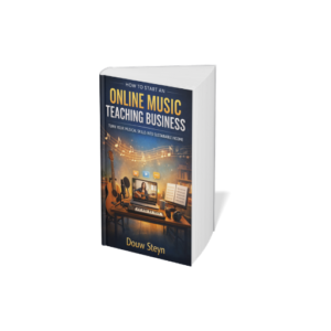Turn your musical skills into a sustainable online income. This practical guide shows South African musicians and teachers how to start, structure, price, and grow an online music teaching business — from first student to long-term scalability. Ideal for music teachers, performers, and creatives who want flexibility, global reach, and predictable income.