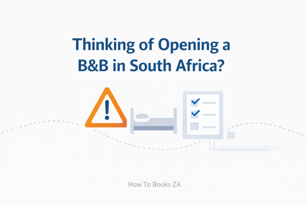 opening a B&B in South Africa