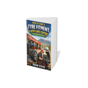 Learn how to start and grow a profitable tyre fitment and auto care centre in South Africa. This practical step-by-step guide covers market research, equipment, suppliers, workshop setup, marketing strategies, and financial management. Perfect for aspiring entrepreneurs entering the automotive service industry.
