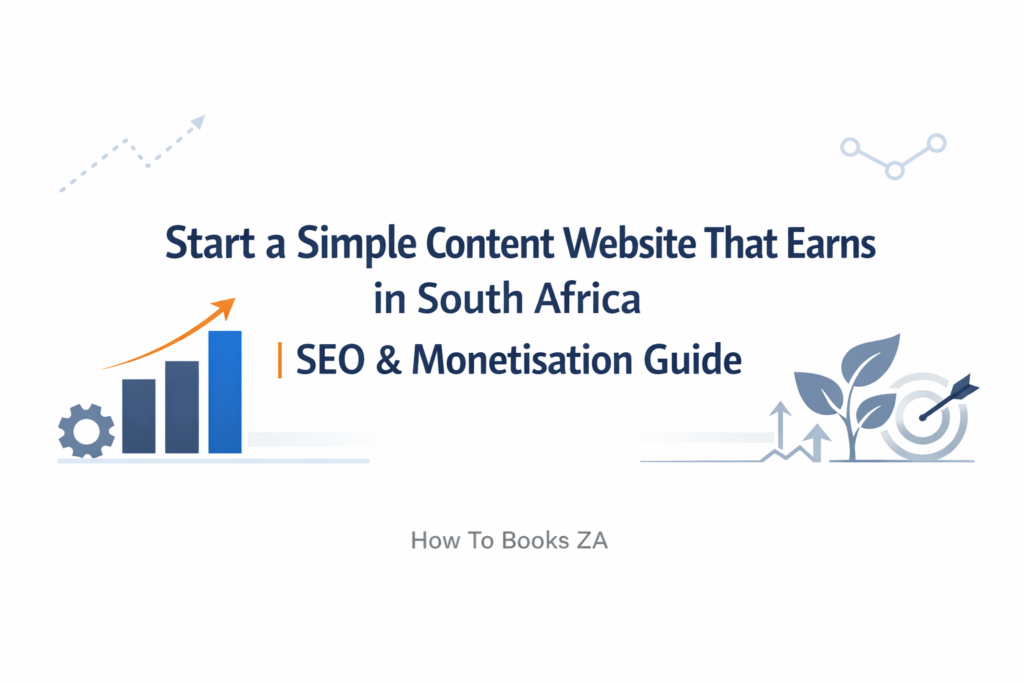 Learn how to start a simple content website that earns in South Africa.